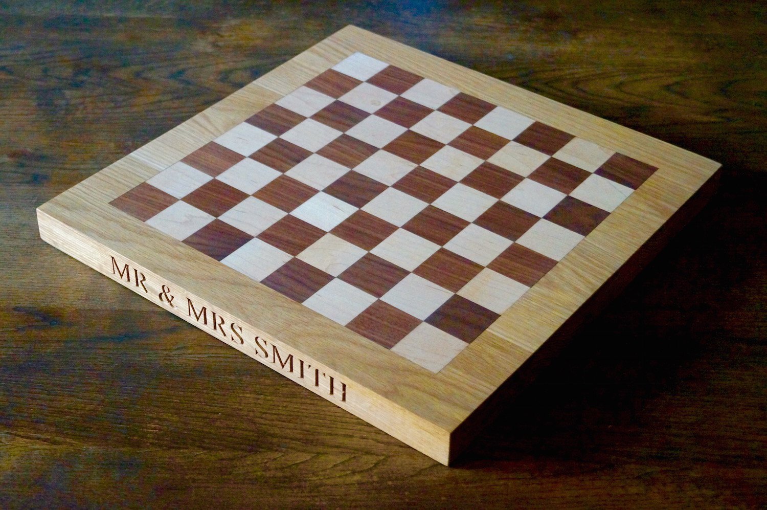 Personalised Wooden Chess Boards