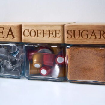 Personalised storage jar set