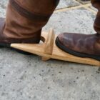 engraved-oak-boot-pull