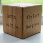 handmade-carved-christening-block-makemesomethingspecial.co.uk