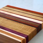 handmade-multi-colour-stipe-wooden-chopping-boards-uk-makemesomethingspecial.com