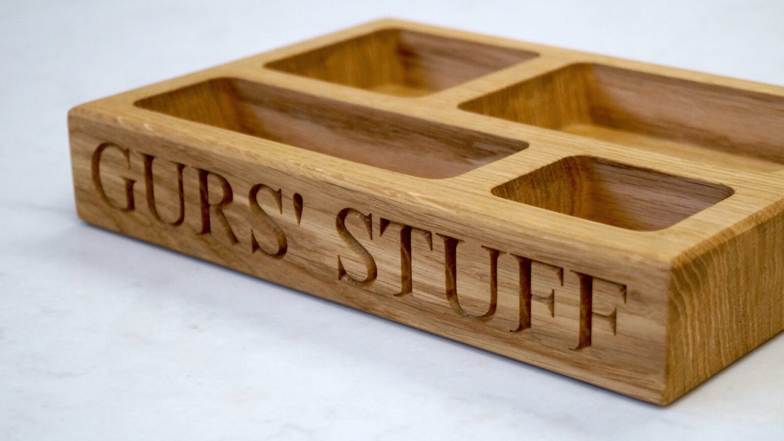 Personalised Wooden Desk Tidy TraditionalWoodenGifts co uk