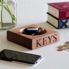 personalised-oak-key-storage-bowl