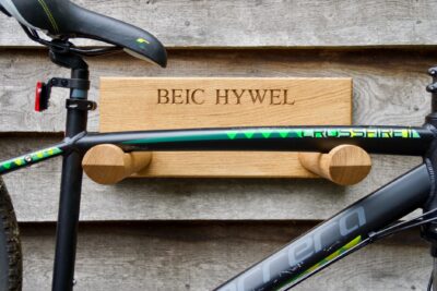 personalised-wooden-bike-rack