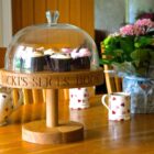 Personalised Wooden Cake Stands from TraditionalWoodenGifts.co.uk