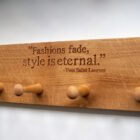 yves-saint-laurent-engraved-oak-coat-rack-makemesomethingspecial.com