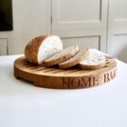 oak bread board engraved